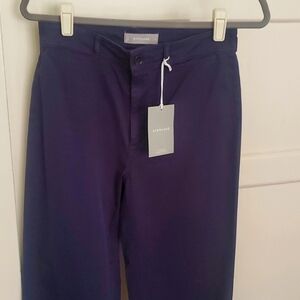 Navy blue cotton pants